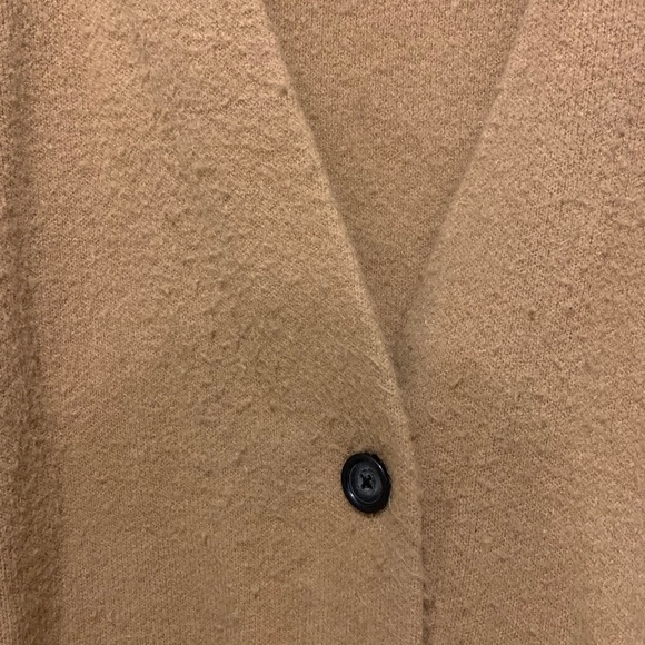 Soft beige long cardigan - Picture 2 of 3